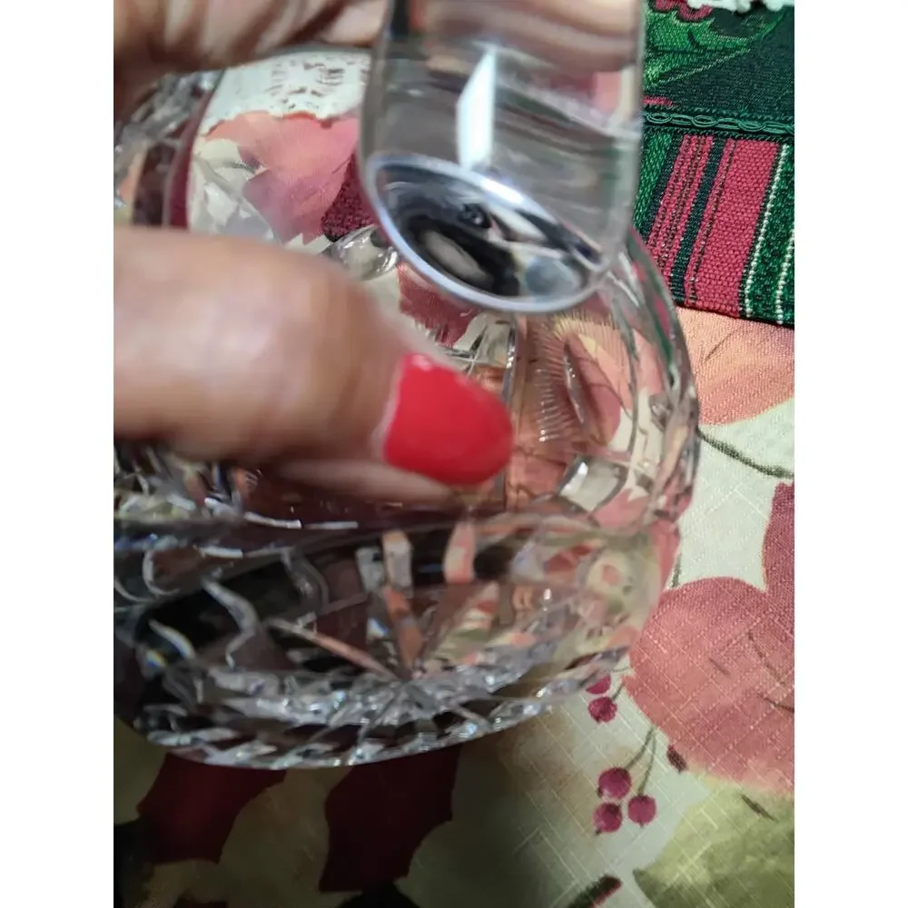 Waterford Crystal Pitcher Vintage Etched with AT&T Pebble Beach National Pro-am